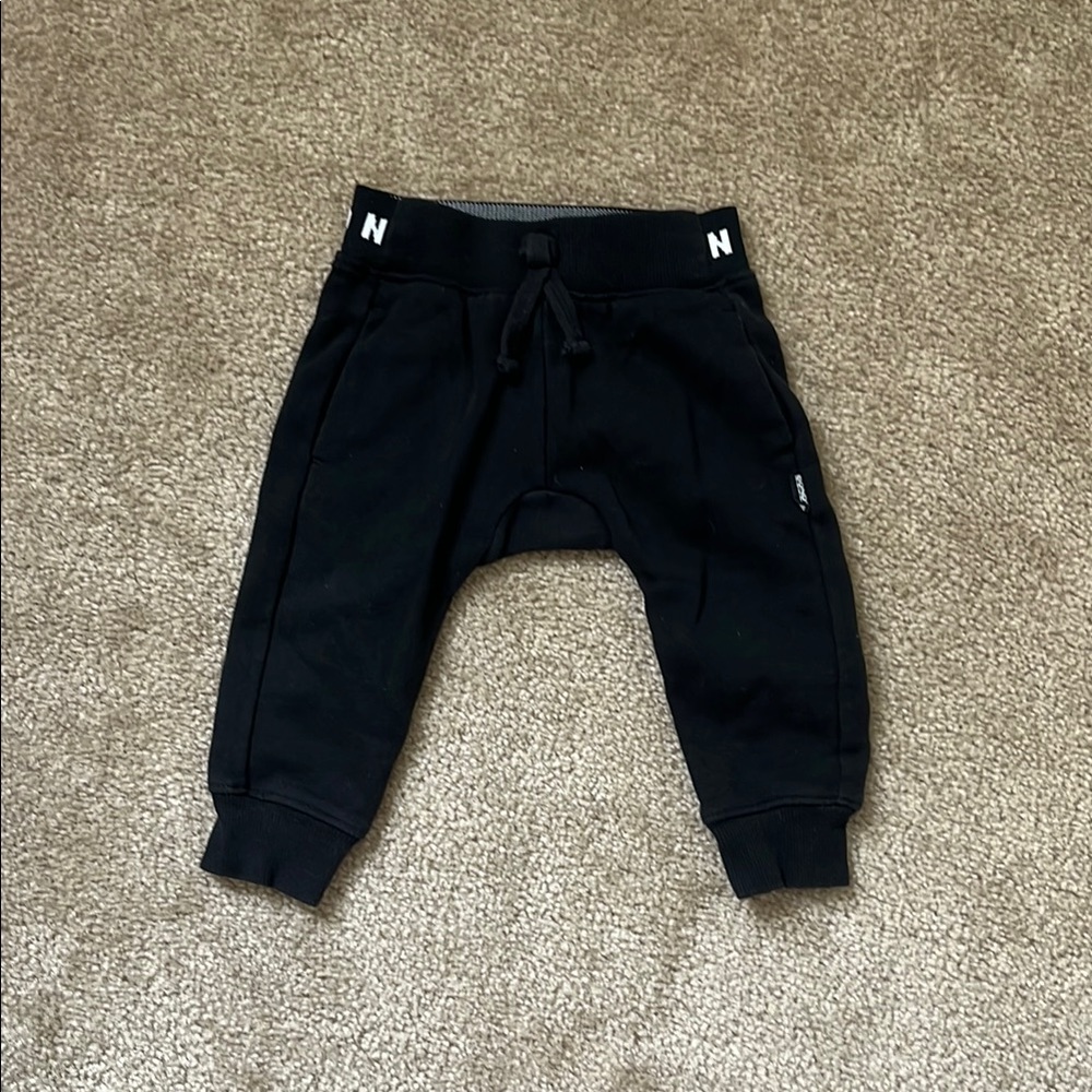 Black Kids Jogger Pants